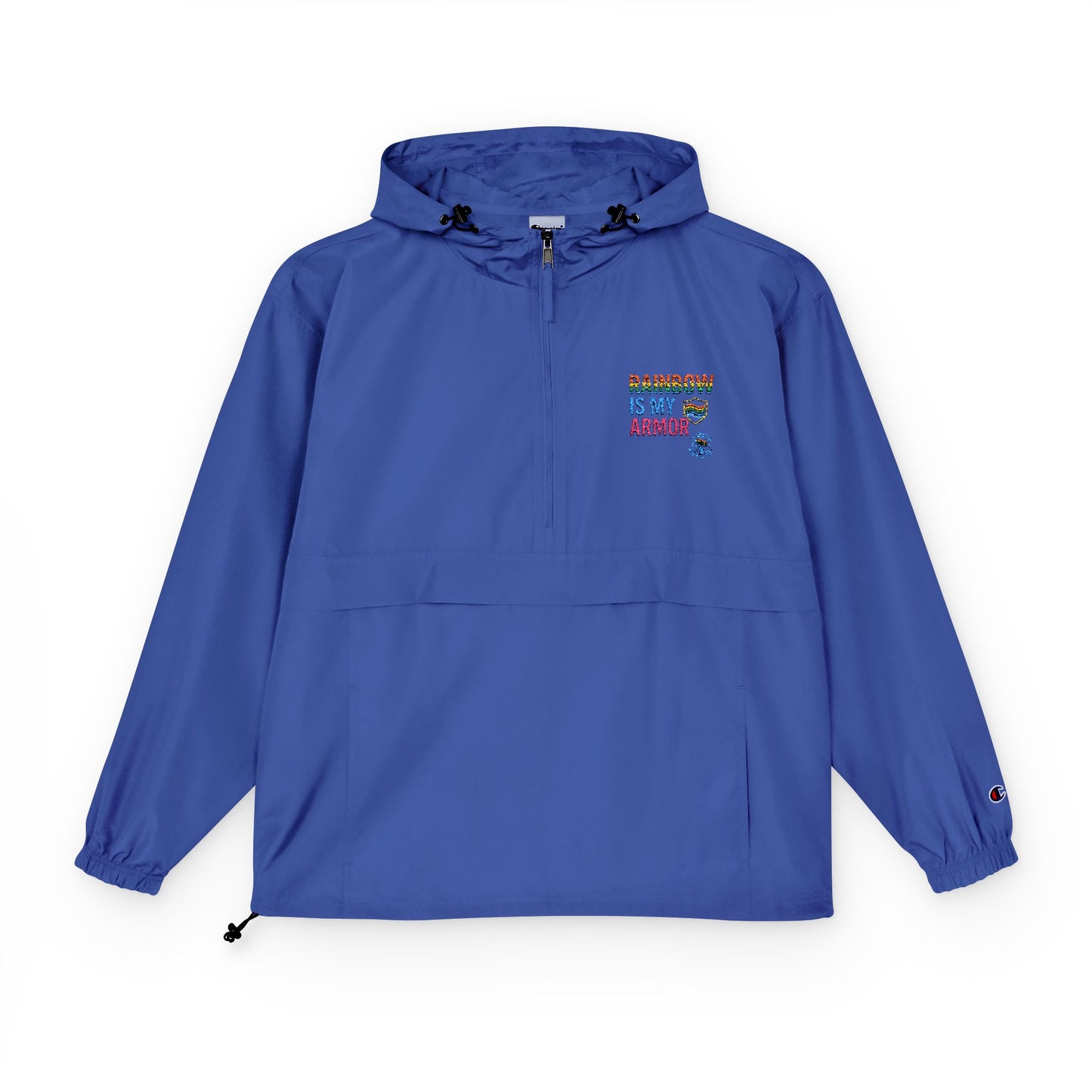 Stylish Packable Anorak Jacket - Unisex Windbreaker, Lightweight Outerwear, Perfect for Outdoor Adventures, Casual Wear, Travel, Festivals