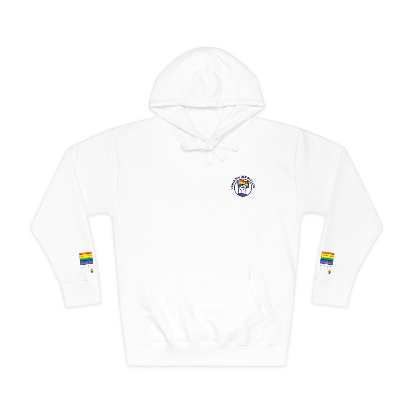 Cozy Pride Unisex Fleece Hoodie, LGBTQ+ Apparel, Comfortable Sweatshirt, Perfect Gift, Rainbow Celebrations, Pride Month