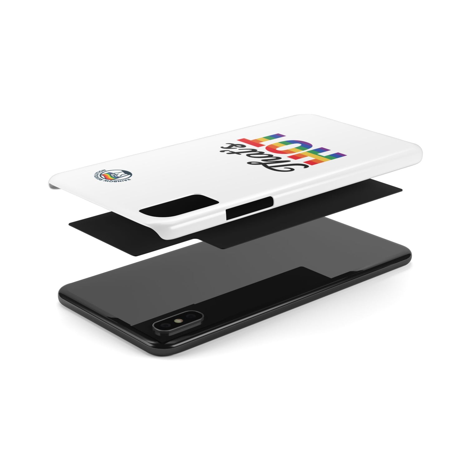Rainbow Pride Slim Phone Cases | LGBTQ+ Accessories, Gifts for Friends, Trendy Phone Cover, Summer Vibes