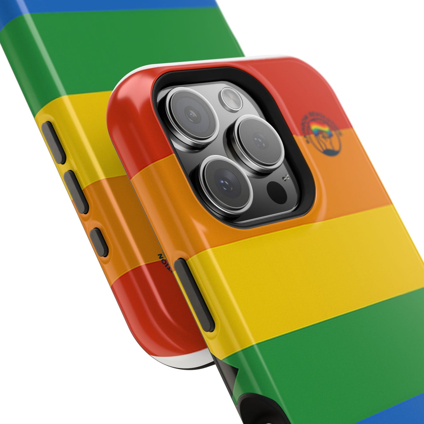 Rainbow Pride Magnetic Phone Case | LGBTQ+ Accessories, Colorful Phone Protection, Gift for Pride Month, Unique Cell Cover