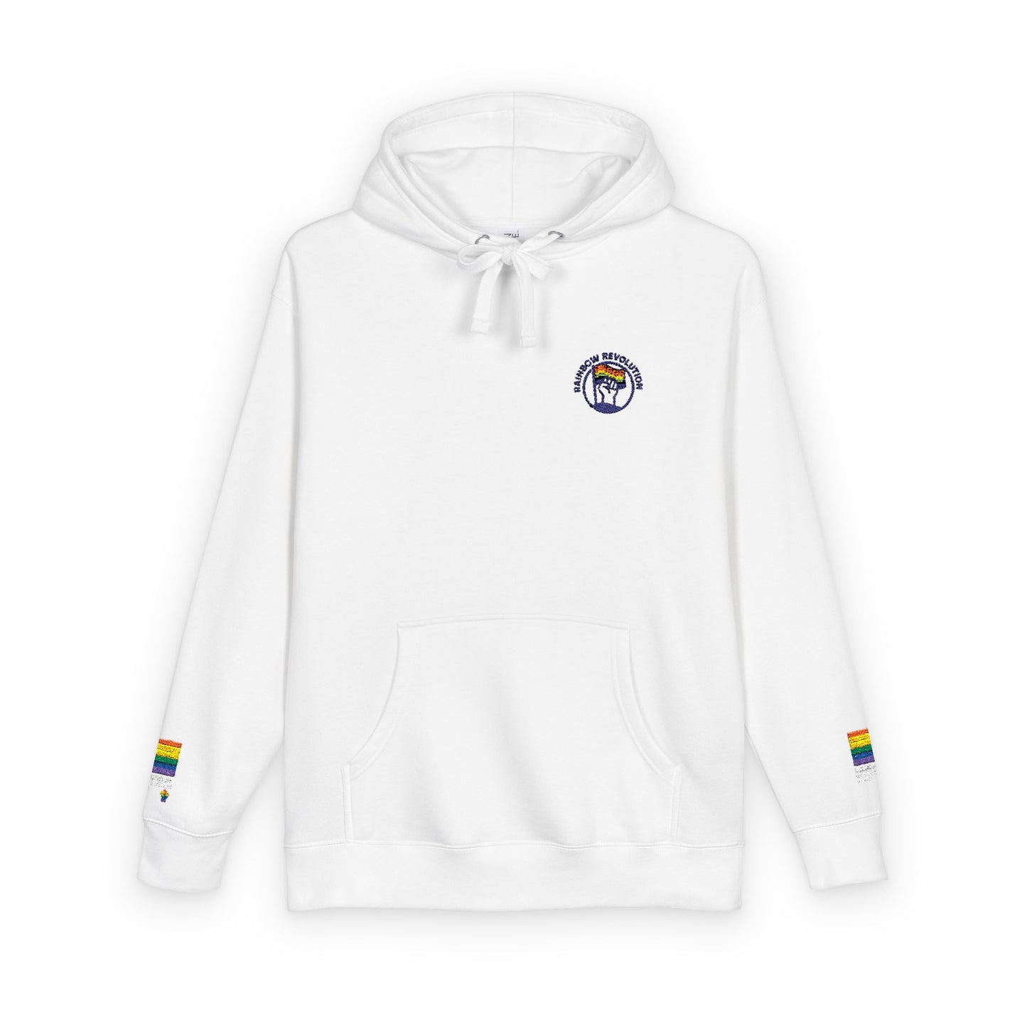Cozy Pride Unisex Fleece Hoodie, LGBTQ+ Apparel, Comfortable Sweatshirt, Perfect Gift, Rainbow Celebrations, Pride Month