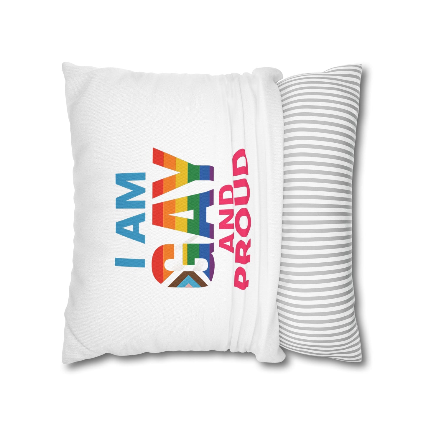 Pride Decorative Pillowcase, Rainbow Pride Home Decor, LGBTQ+ Gift, Gay Pride Celebration, Cozy Living Room Accessory, Affirmative [...]