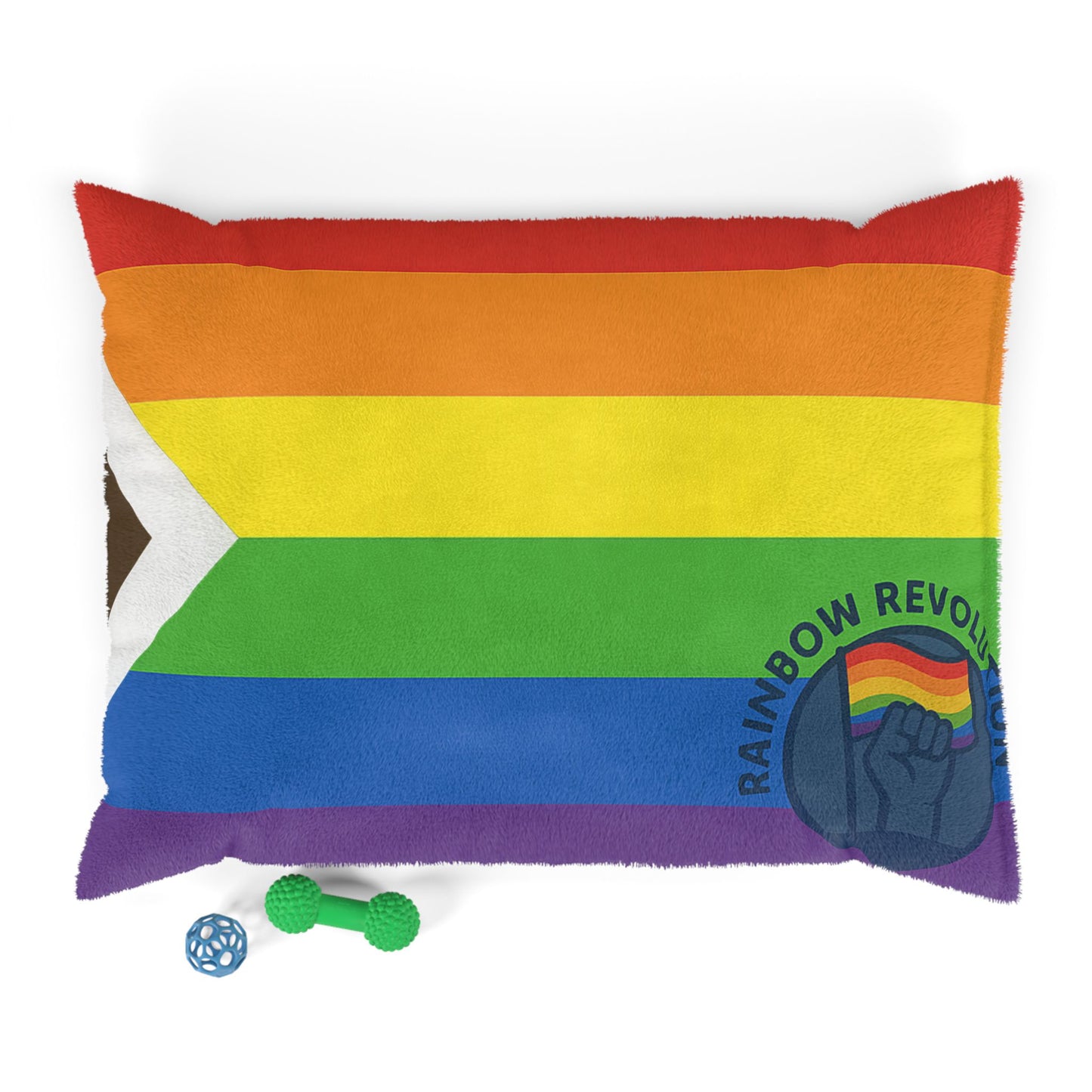 Rainbow Revolution Pet Bed, LGBTQ+ Pride Dog Bed, Colorful Pet Cushion, Pride-Themed Pet Supplies, Cozy Dog Pillow, Eco-Friendly Pet [...]