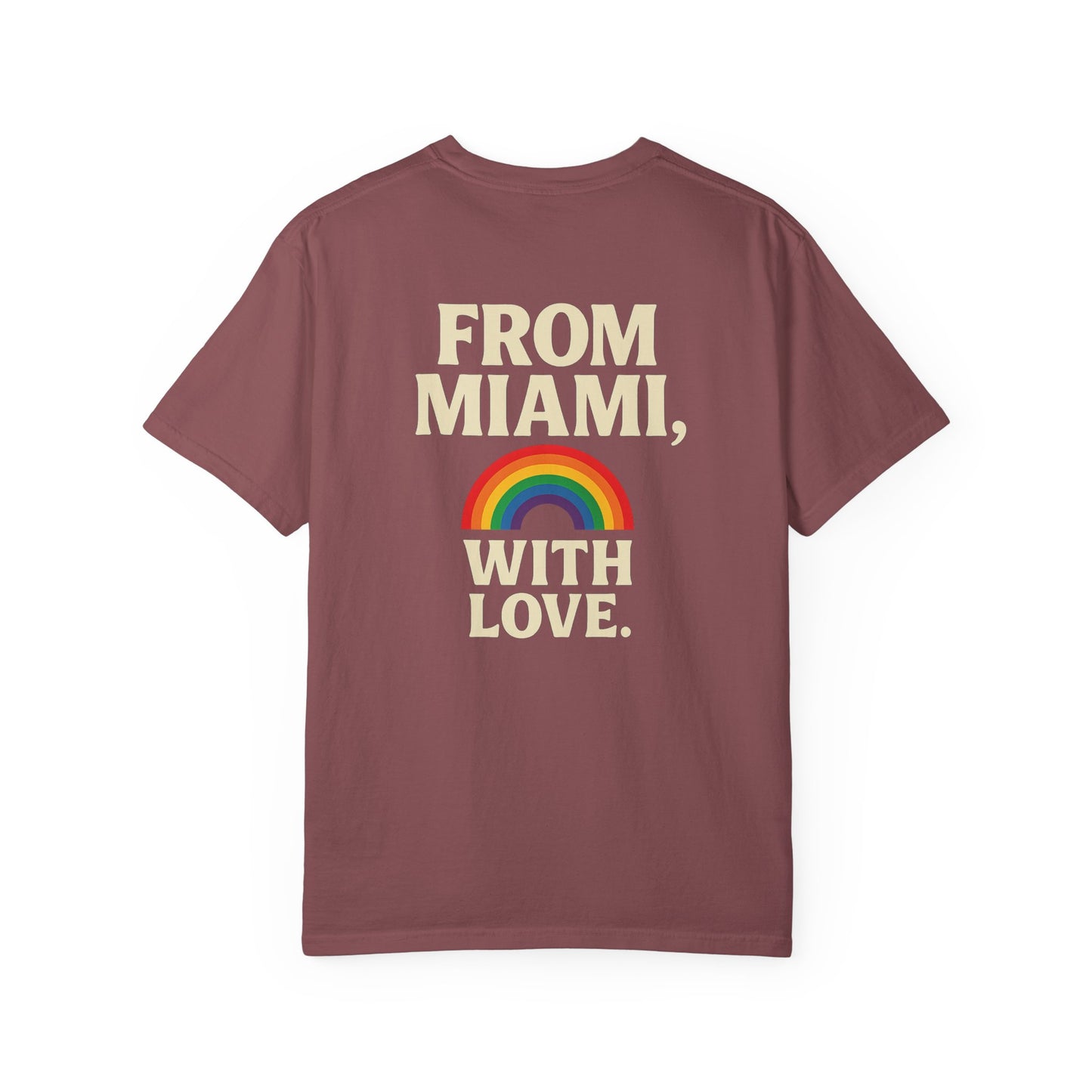 Unisex Rainbow Revolution T-shirt - Celebrate Pride, Summer Vibes, LGBTQ+ Support, Miami Love, Casual Wear