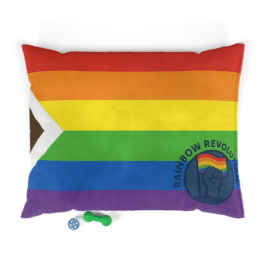 Rainbow Revolution Pet Bed, LGBTQ+ Pride Dog Bed, Colorful Pet Cushion, Pride-Themed Pet Supplies, Cozy Dog Pillow, Eco-Friendly Pet [...]