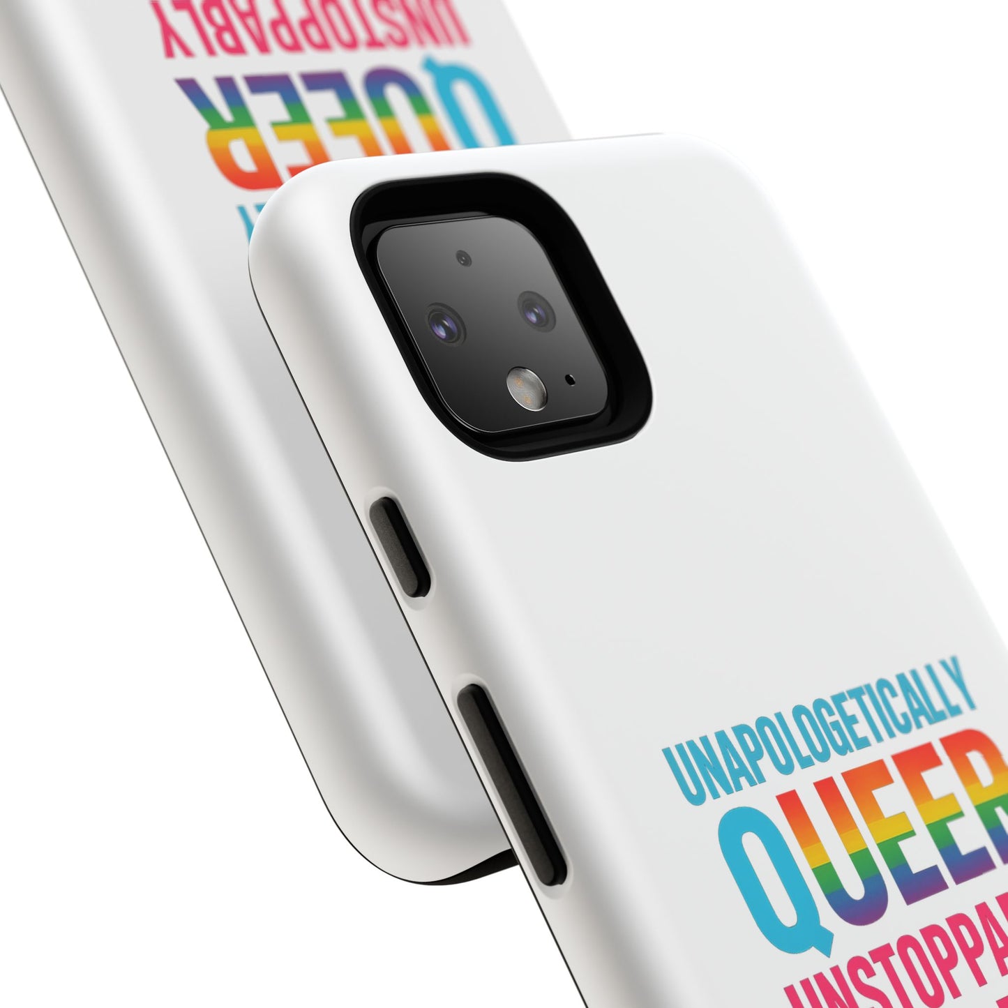 Pride Phone Case - Unapologetically Queer, LGBTQ+ Accessory, Colorful Phone Cover, Rainbow Gift, Queer Pride