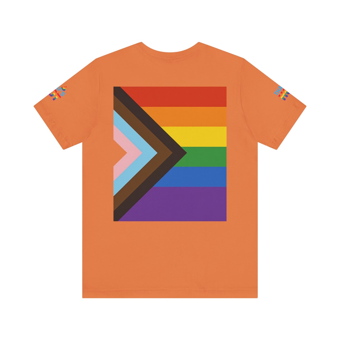 Pride Rainbow Tee, Unisex Short Sleeve Shirt, LGBTQ+ Apparel, Comfortable Summer Top, Celebratory Outfit, Gift for Allies