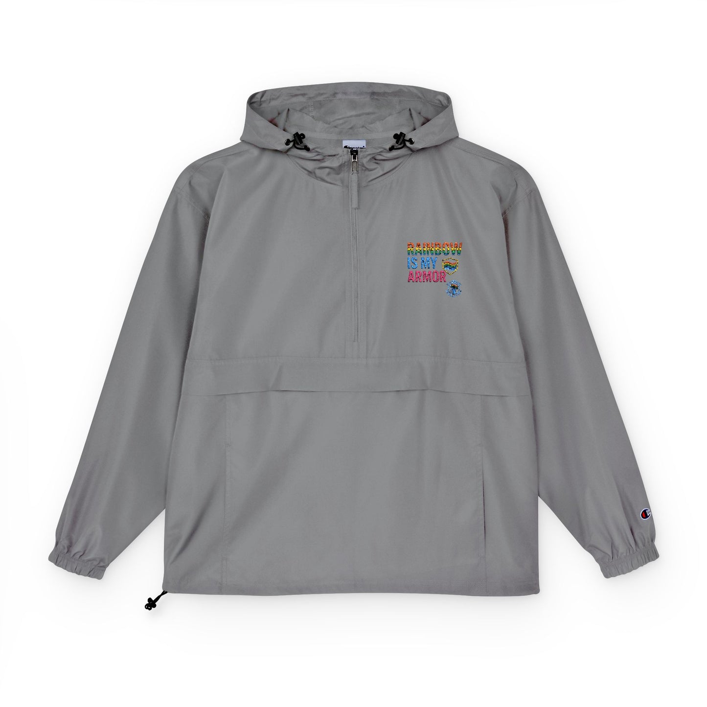 Stylish Packable Anorak Jacket - Unisex Windbreaker, Lightweight Outerwear, Perfect for Outdoor Adventures, Casual Wear, Travel, Festivals