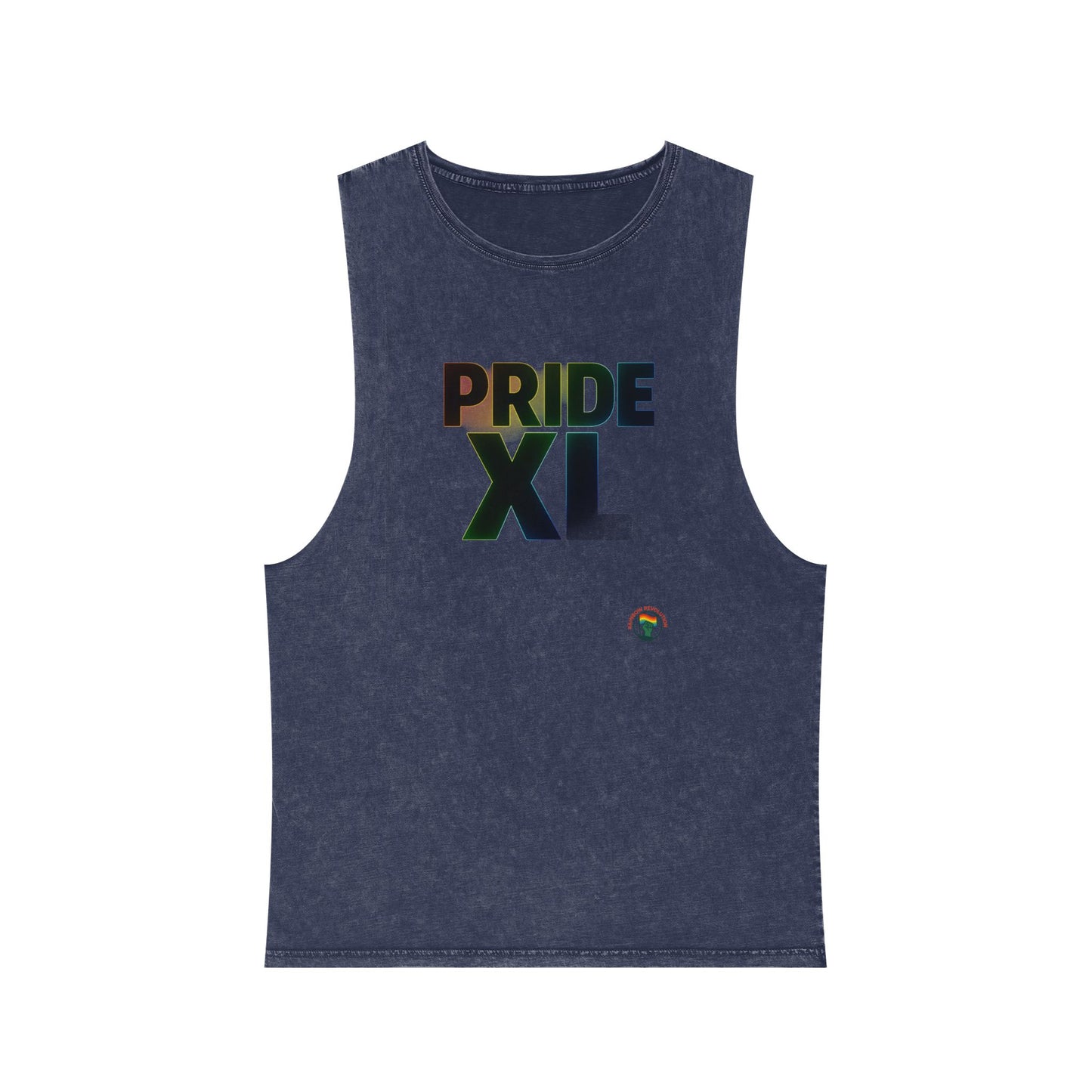Pride Stonewash Tank Top, Unisex Pride Shirt, LGBTQ+ Apparel, Summer Pride Wear, Festival Outfit, Gay Pride Clothing