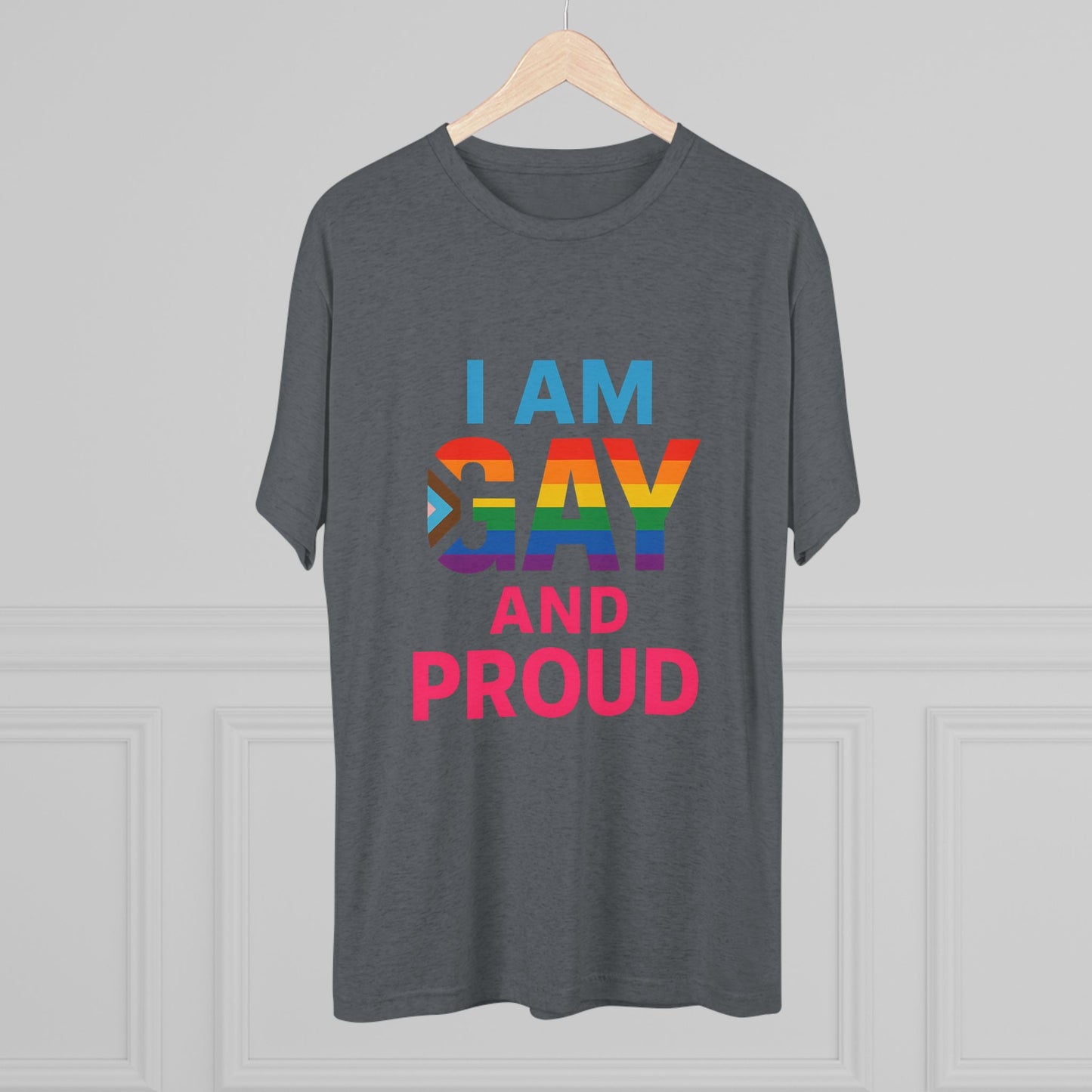 Pride Unisex Tee with Love Design - LGBTQ+ Celebration Shirt, Affirmation Apparel, Support Shirt, Gift for Allies, Festival Wear