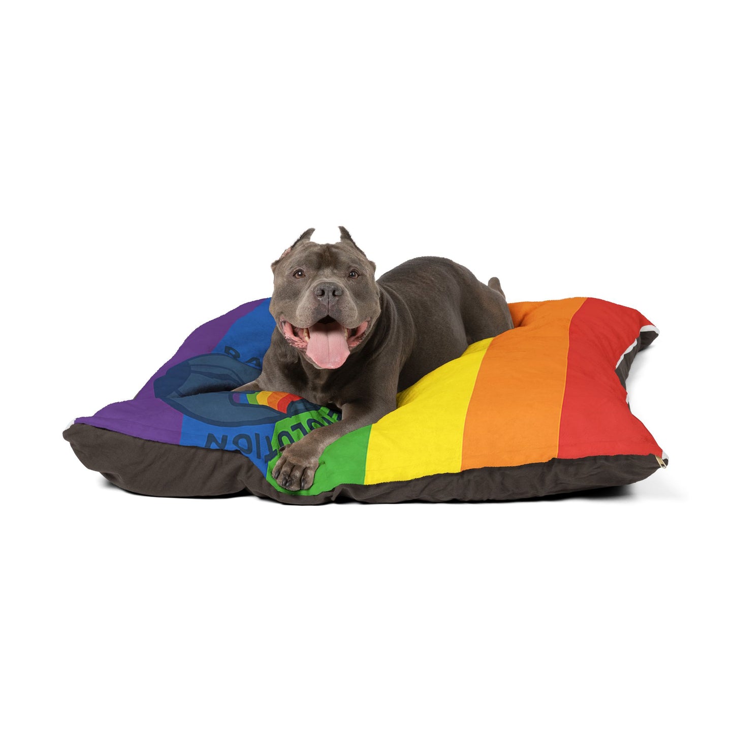 Rainbow Revolution Pet Bed, LGBTQ+ Pride Dog Bed, Colorful Pet Cushion, Pride-Themed Pet Supplies, Cozy Dog Pillow, Eco-Friendly Pet [...]