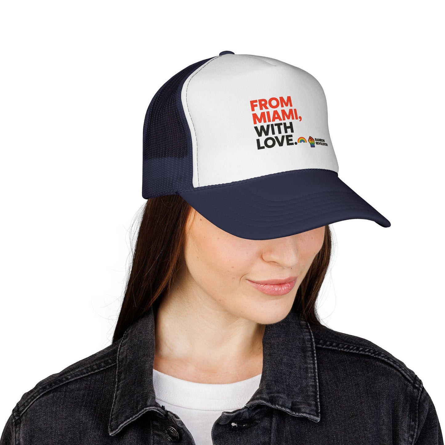 Copy of Rainbow Revolution Trucker Cap - Pride Hat, Festival Fashion, LGBTQ+ Accessories, Outdoor Activities, Gifts for Allies