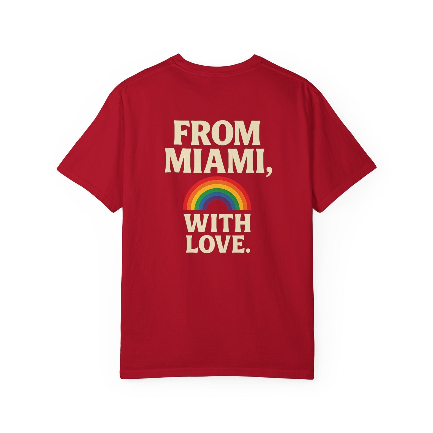 Unisex Rainbow Revolution T-shirt - Celebrate Pride, Summer Vibes, LGBTQ+ Support, Miami Love, Casual Wear