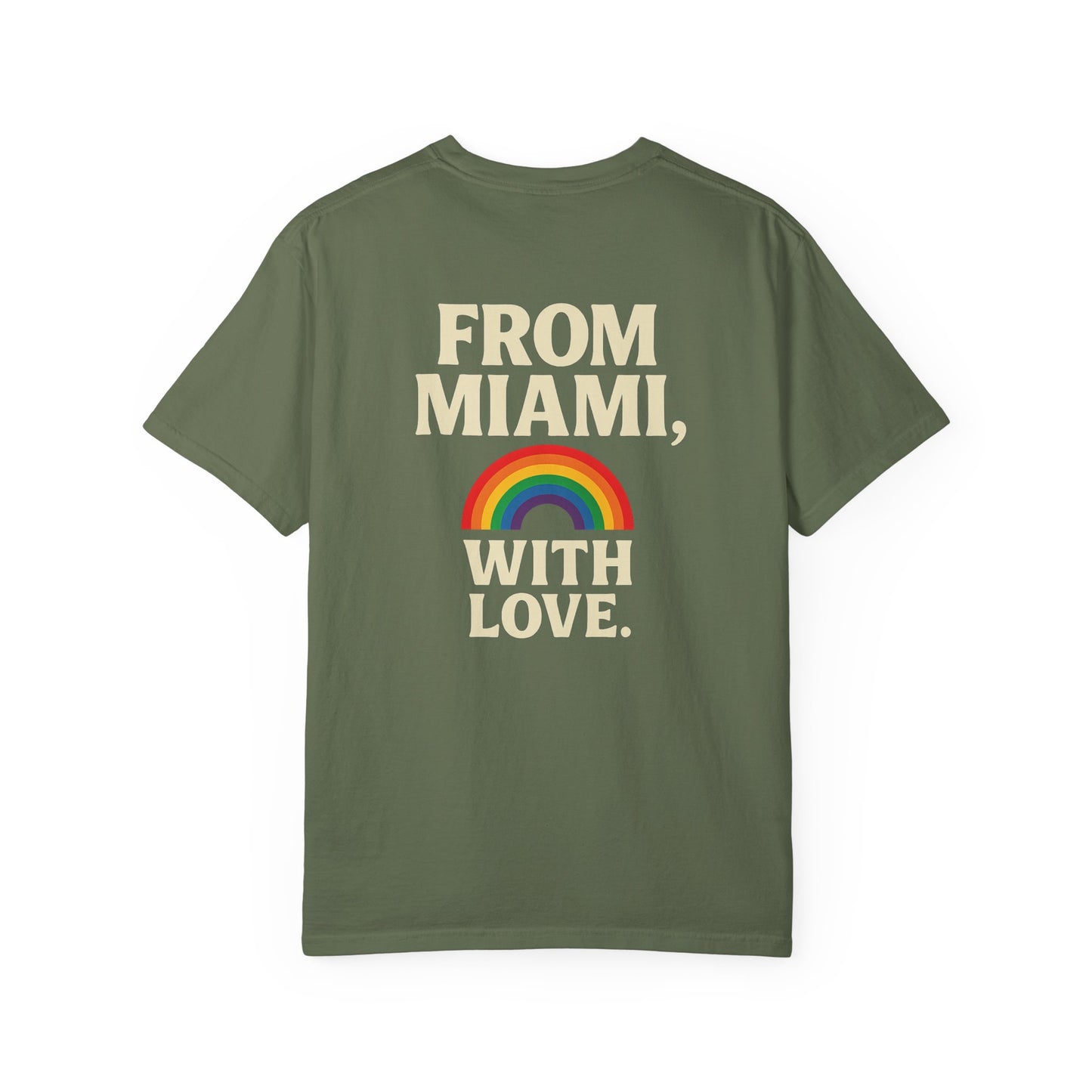 Unisex Rainbow Revolution T-shirt - Celebrate Pride, Summer Vibes, LGBTQ+ Support, Miami Love, Casual Wear