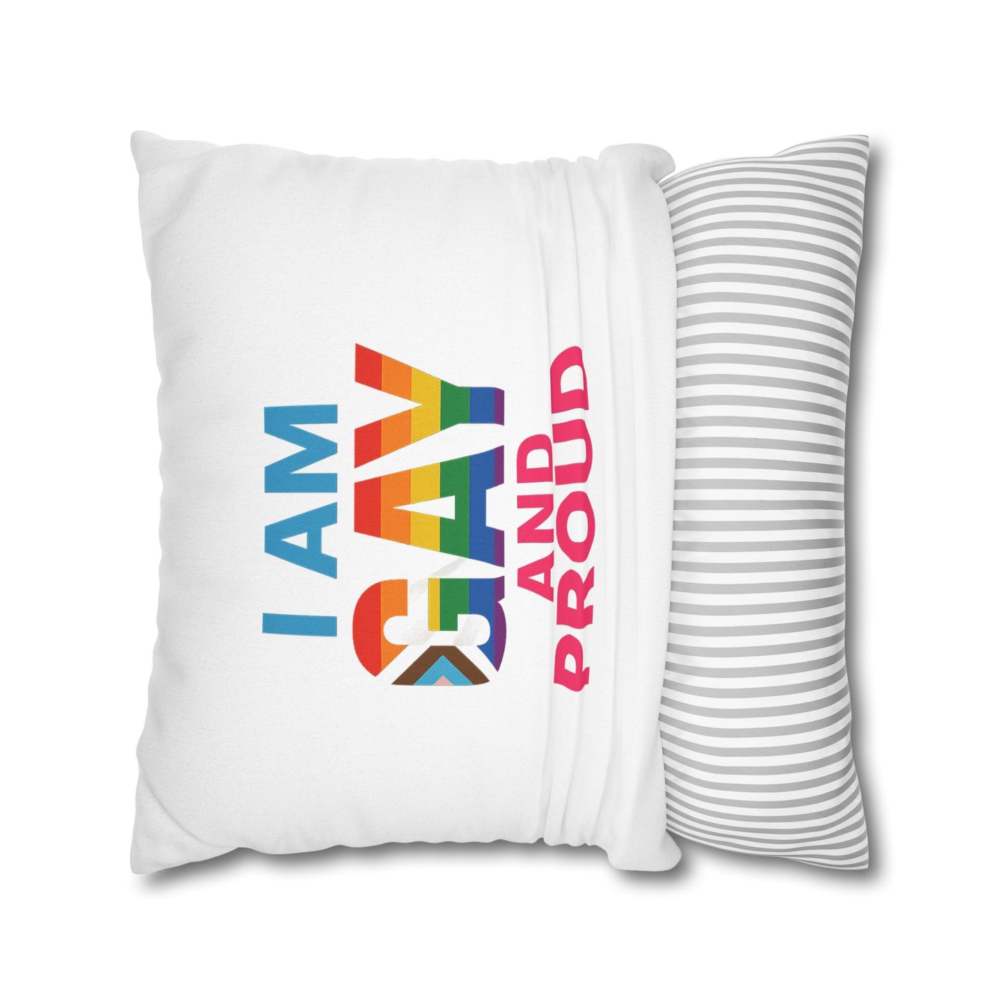 Pride Decorative Pillowcase, Rainbow Pride Home Decor, LGBTQ+ Gift, Gay Pride Celebration, Cozy Living Room Accessory, Affirmative [...]