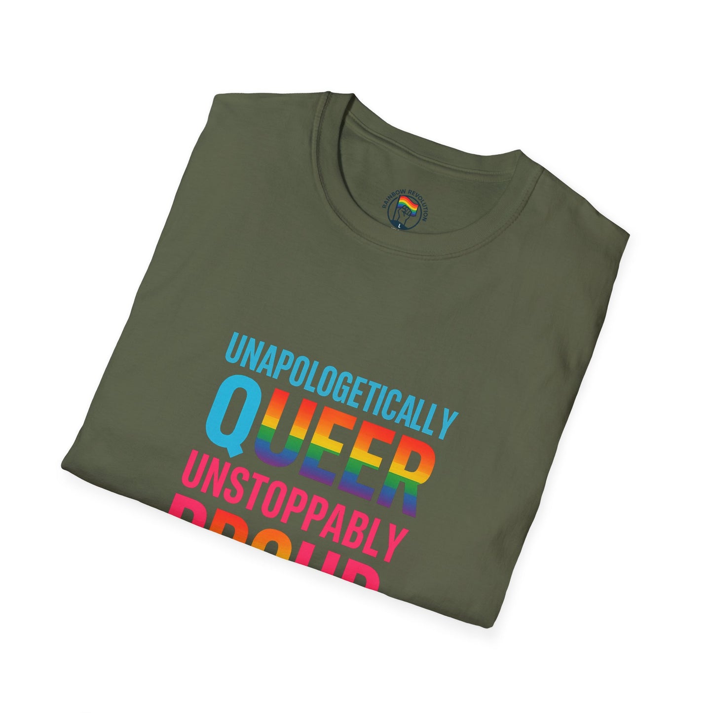 Unisex Pride T-Shirt - Unapologetically Queer Unstoppably Proud, LGBTQ+ Apparel, LGBTQ Pride Shirt, Gay Pride Tee, Rainbow Shirt, Gift [...]