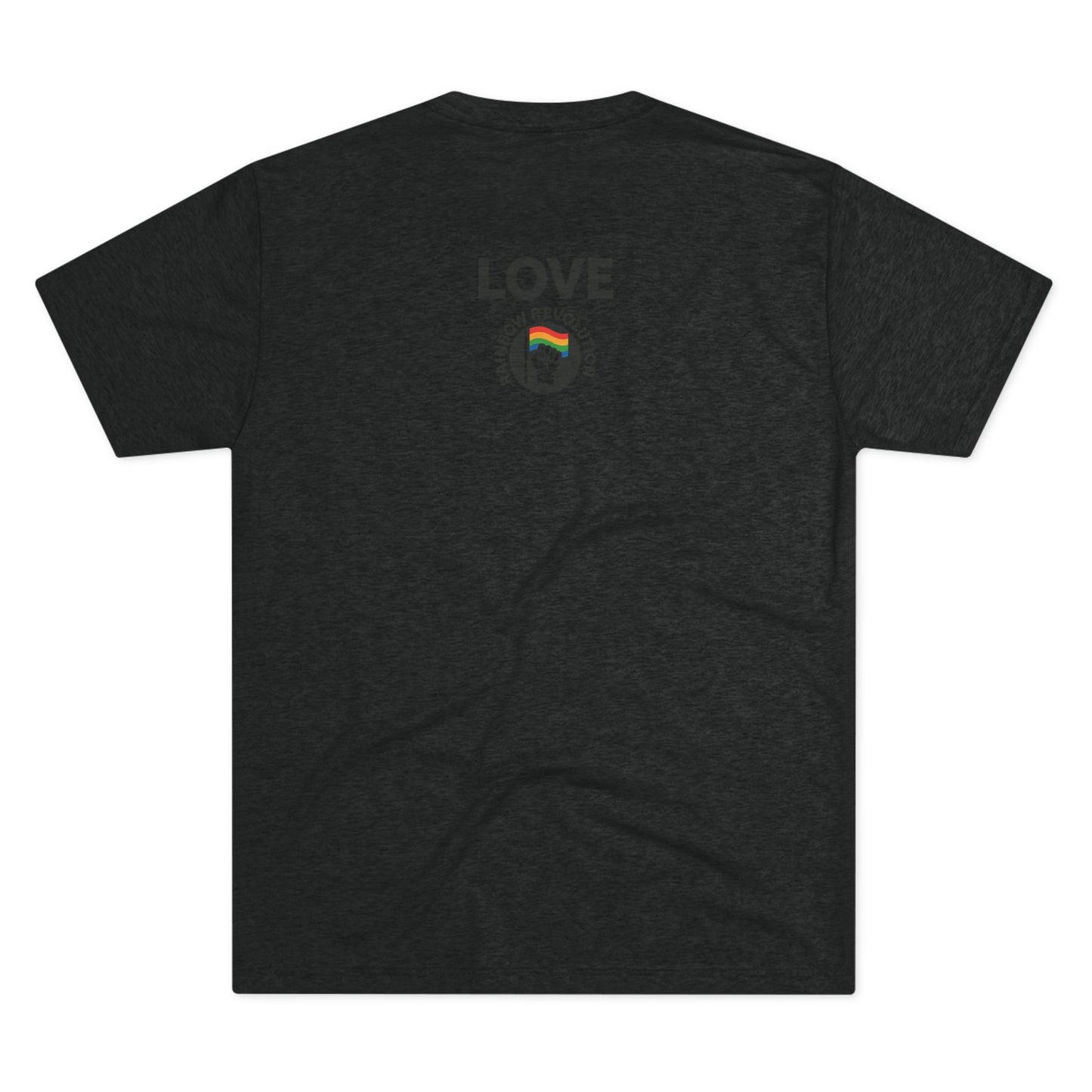 Pride Unisex Tee with Love Design - LGBTQ+ Celebration Shirt, Affirmation Apparel, Support Shirt, Gift for Allies, Festival Wear