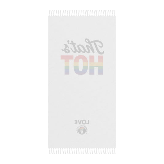 Colorful Beach Towel, Soft Sand Free Towel, LGBTQ+ Pride Gift, Summer Pool Accessory, Stylish Summer Essential