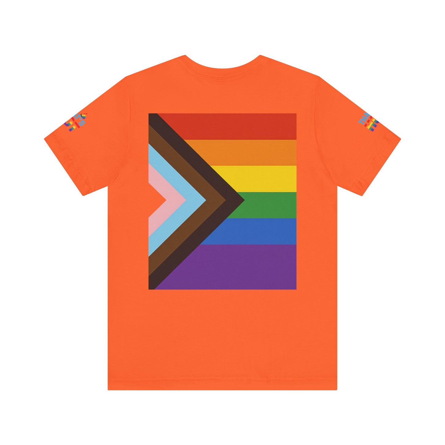 Pride Rainbow Tee, Unisex Short Sleeve Shirt, LGBTQ+ Apparel, Comfortable Summer Top, Celebratory Outfit, Gift for Allies