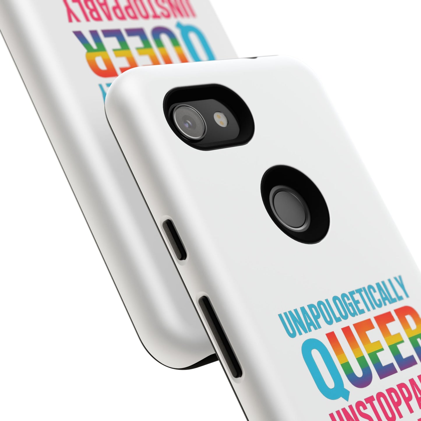 Pride Phone Case - Unapologetically Queer, LGBTQ+ Accessory, Colorful Phone Cover, Rainbow Gift, Queer Pride