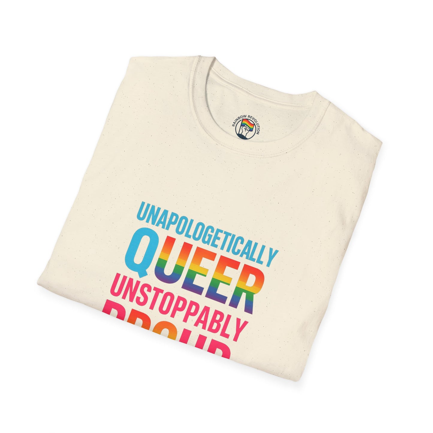 Unisex Pride T-Shirt - Unapologetically Queer Unstoppably Proud, LGBTQ+ Apparel, LGBTQ Pride Shirt, Gay Pride Tee, Rainbow Shirt, Gift [...]