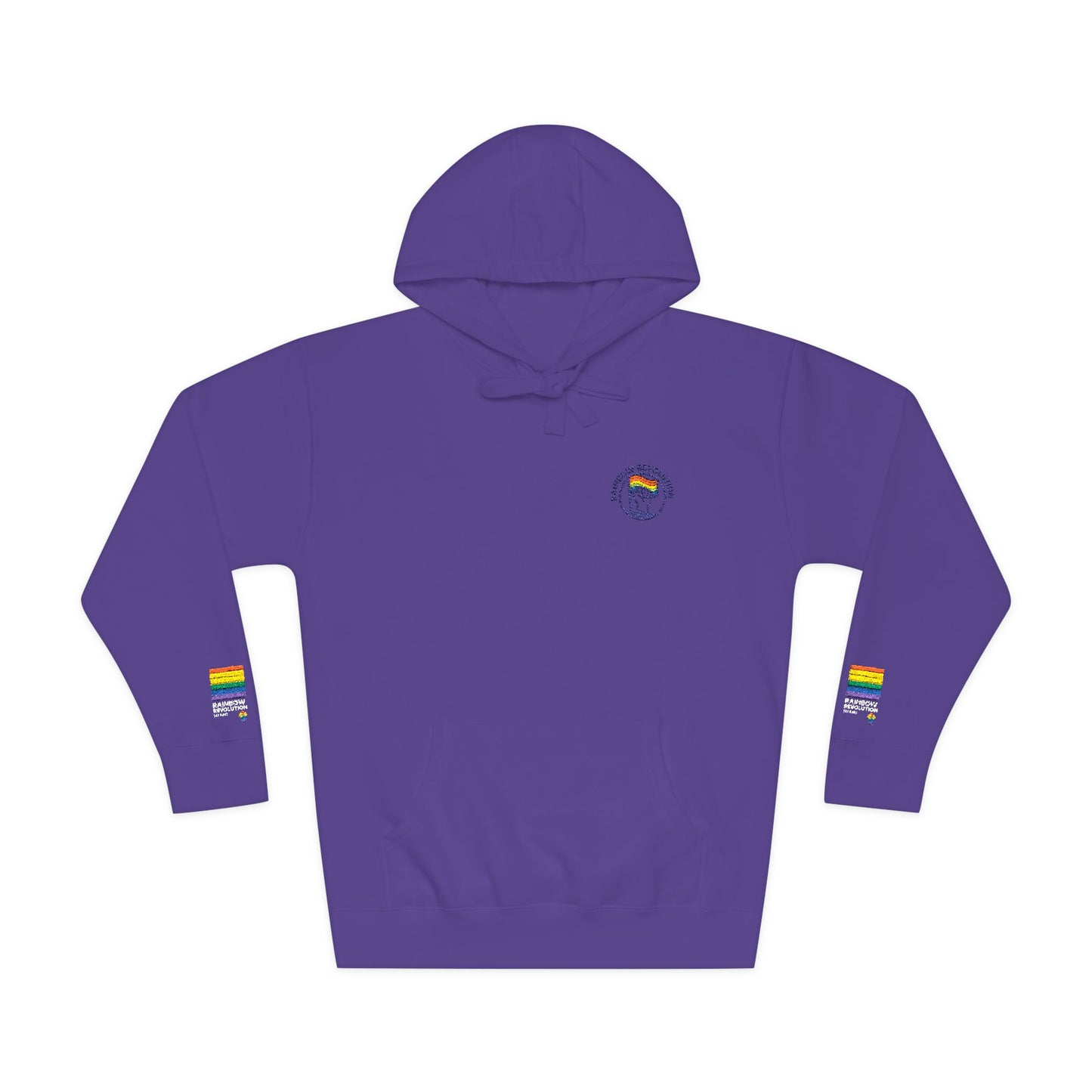 Cozy Pride Unisex Fleece Hoodie, LGBTQ+ Apparel, Comfortable Sweatshirt, Perfect Gift, Rainbow Celebrations, Pride Month