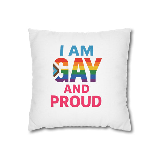 Pride Decorative Pillowcase, Rainbow Pride Home Decor, LGBTQ+ Gift, Gay Pride Celebration, Cozy Living Room Accessory, Affirmative [...]