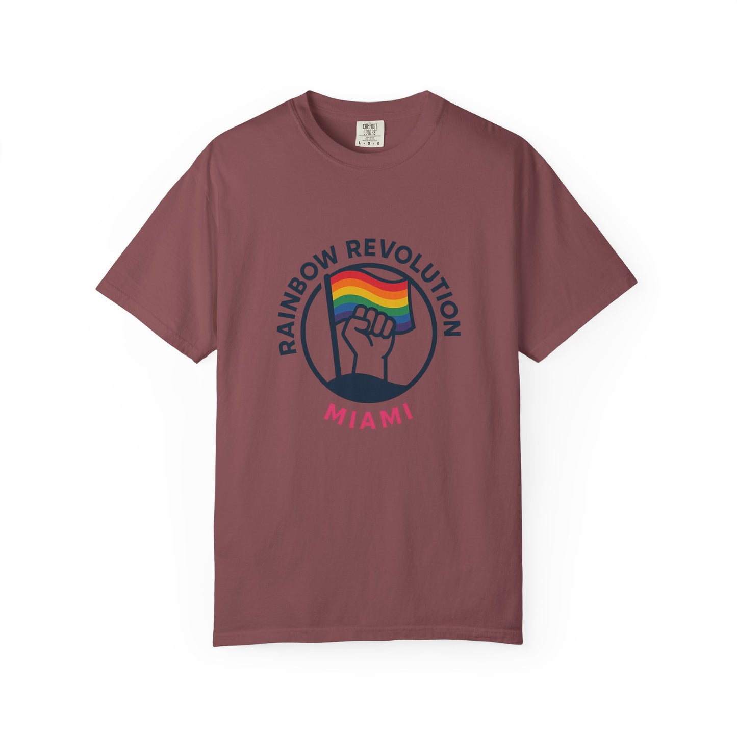 Unisex Rainbow Revolution T-shirt - Celebrate Pride, Summer Vibes, LGBTQ+ Support, Miami Love, Casual Wear