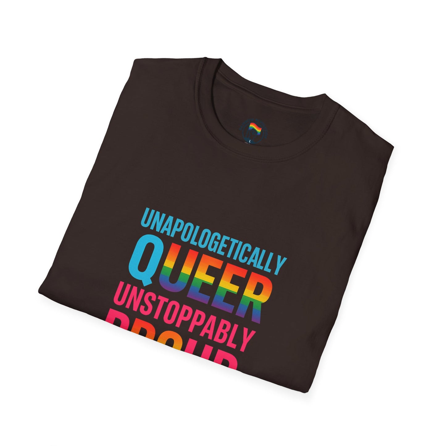 Unisex Pride T-Shirt - Unapologetically Queer Unstoppably Proud, LGBTQ+ Apparel, LGBTQ Pride Shirt, Gay Pride Tee, Rainbow Shirt, Gift [...]