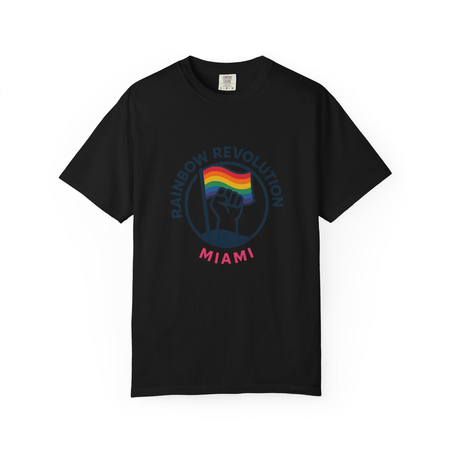 Unisex Rainbow Revolution T-shirt - Celebrate Pride, Summer Vibes, LGBTQ+ Support, Miami Love, Casual Wear