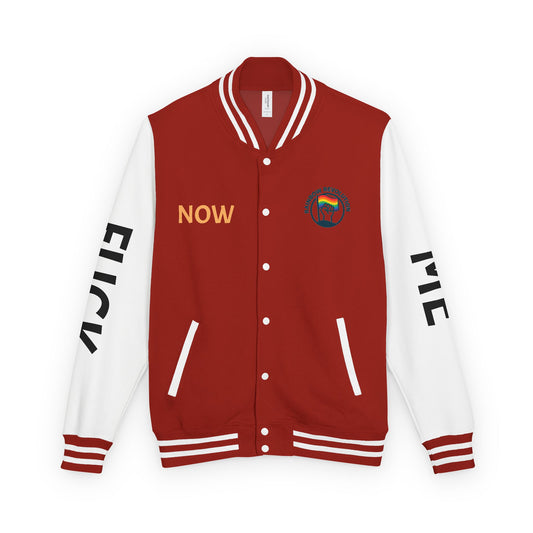 Pride Letterman Jacket - Statement Outerwear for Bold Expression, Sports Jacket, Unisex Fashion, LGBTQ+ Apparel, Gift for Her/Him