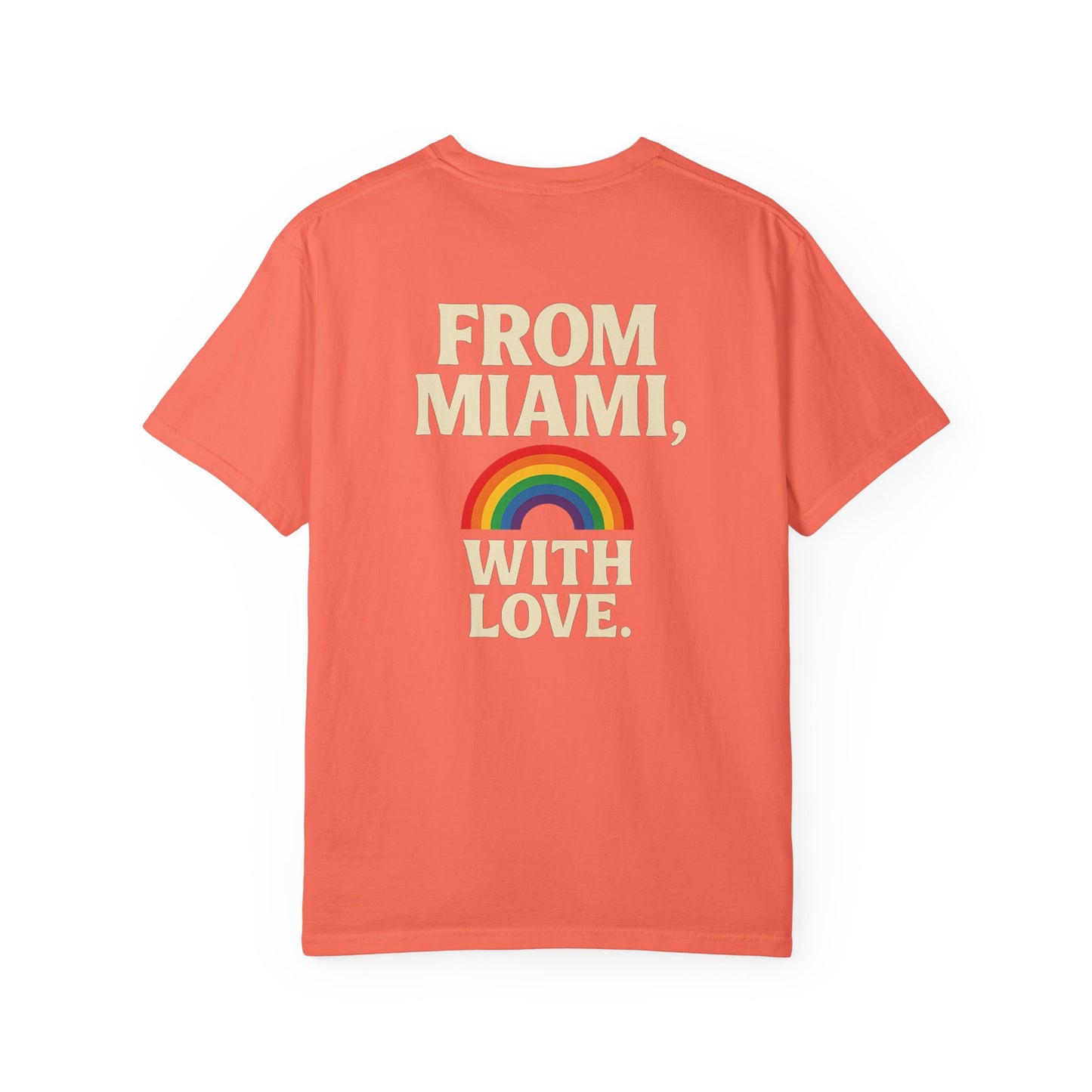 Unisex Rainbow Revolution T-shirt - Celebrate Pride, Summer Vibes, LGBTQ+ Support, Miami Love, Casual Wear
