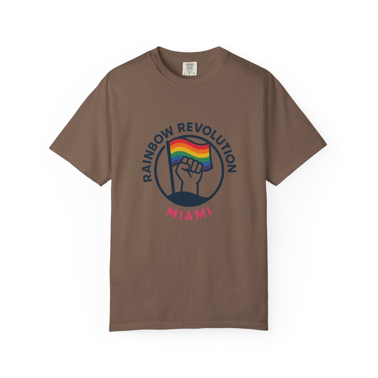 Unisex Rainbow Revolution T-shirt - Celebrate Pride, Summer Vibes, LGBTQ+ Support, Miami Love, Casual Wear