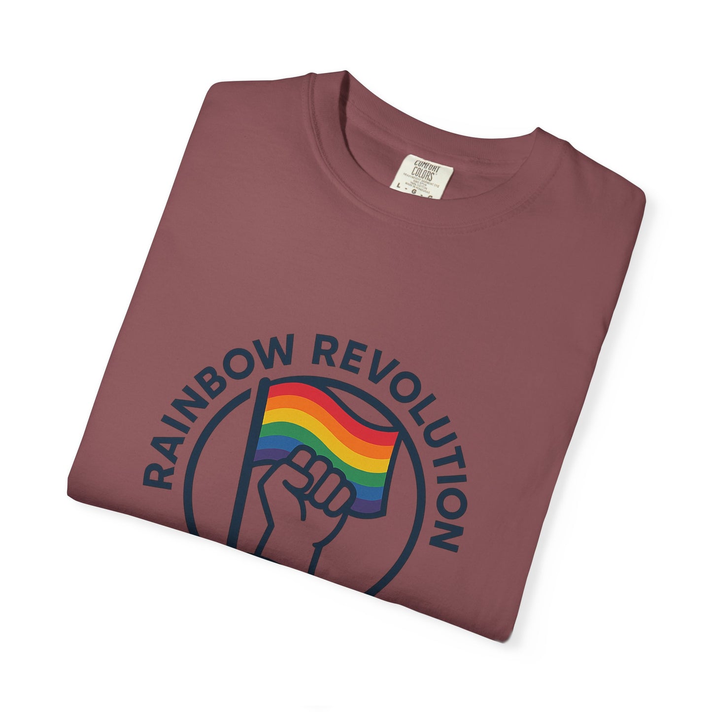 Unisex Rainbow Revolution T-shirt - Celebrate Pride, Summer Vibes, LGBTQ+ Support, Miami Love, Casual Wear