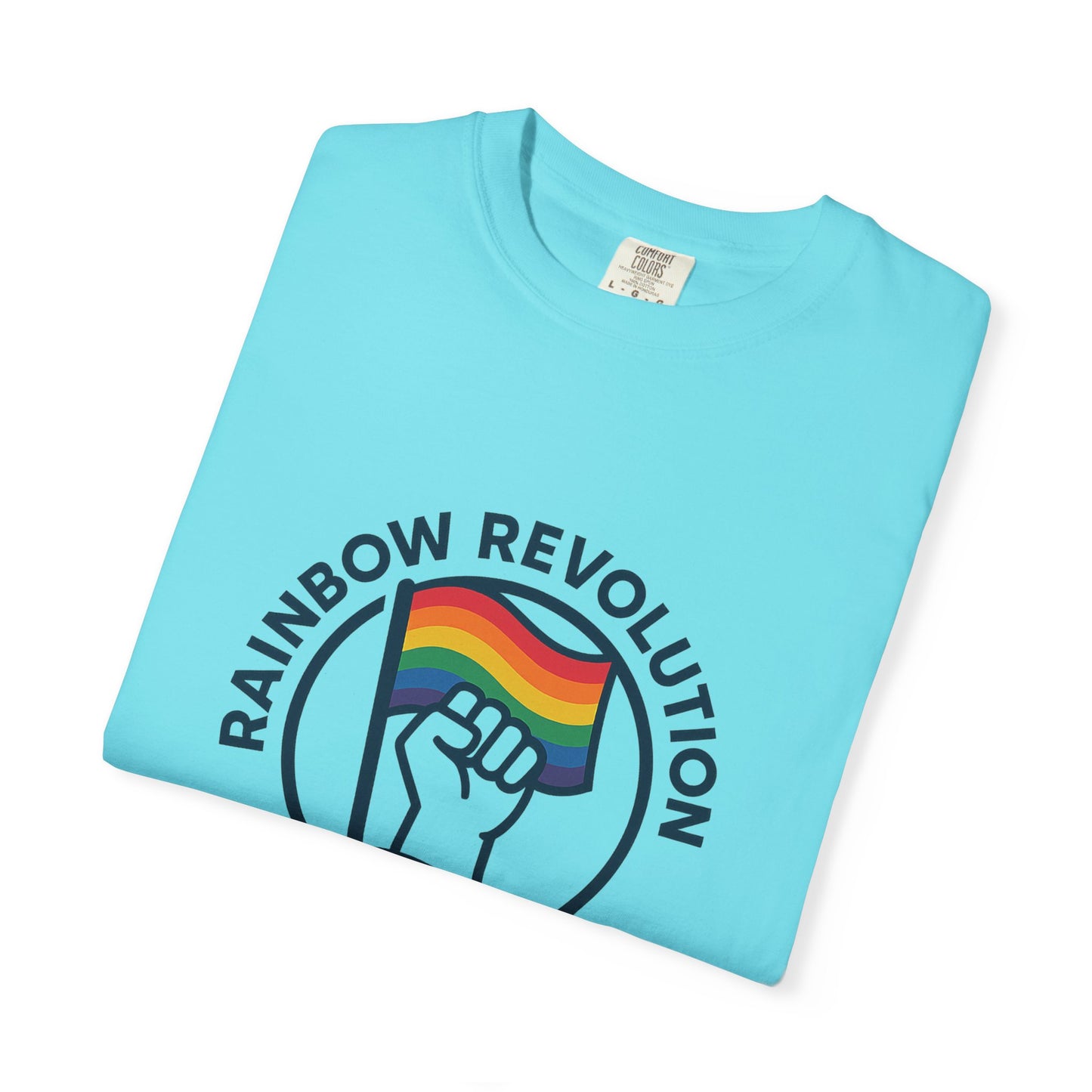 Unisex Rainbow Revolution T-shirt - Celebrate Pride, Summer Vibes, LGBTQ+ Support, Miami Love, Casual Wear