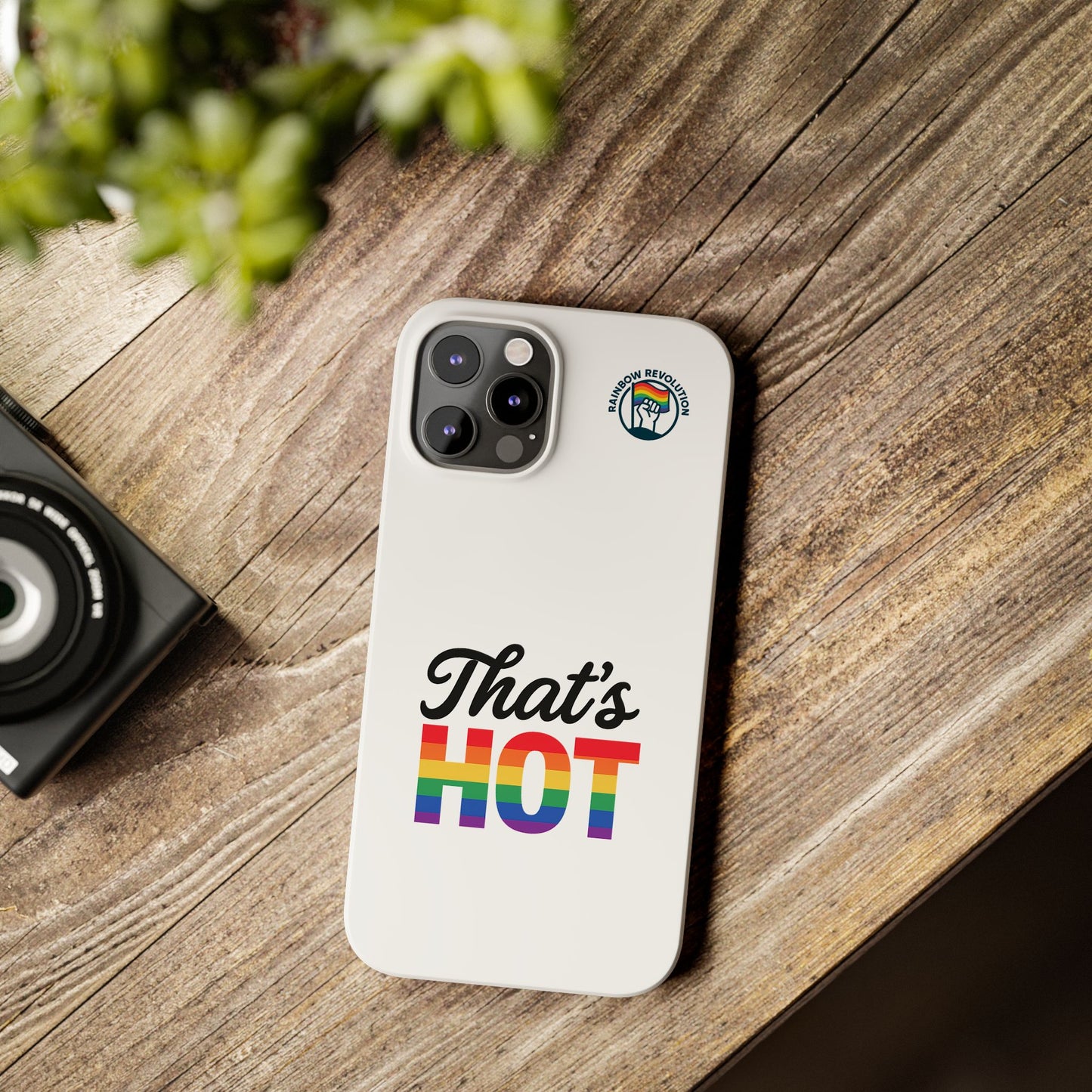 Rainbow Pride Slim Phone Cases | LGBTQ+ Accessories, Gifts for Friends, Trendy Phone Cover, Summer Vibes