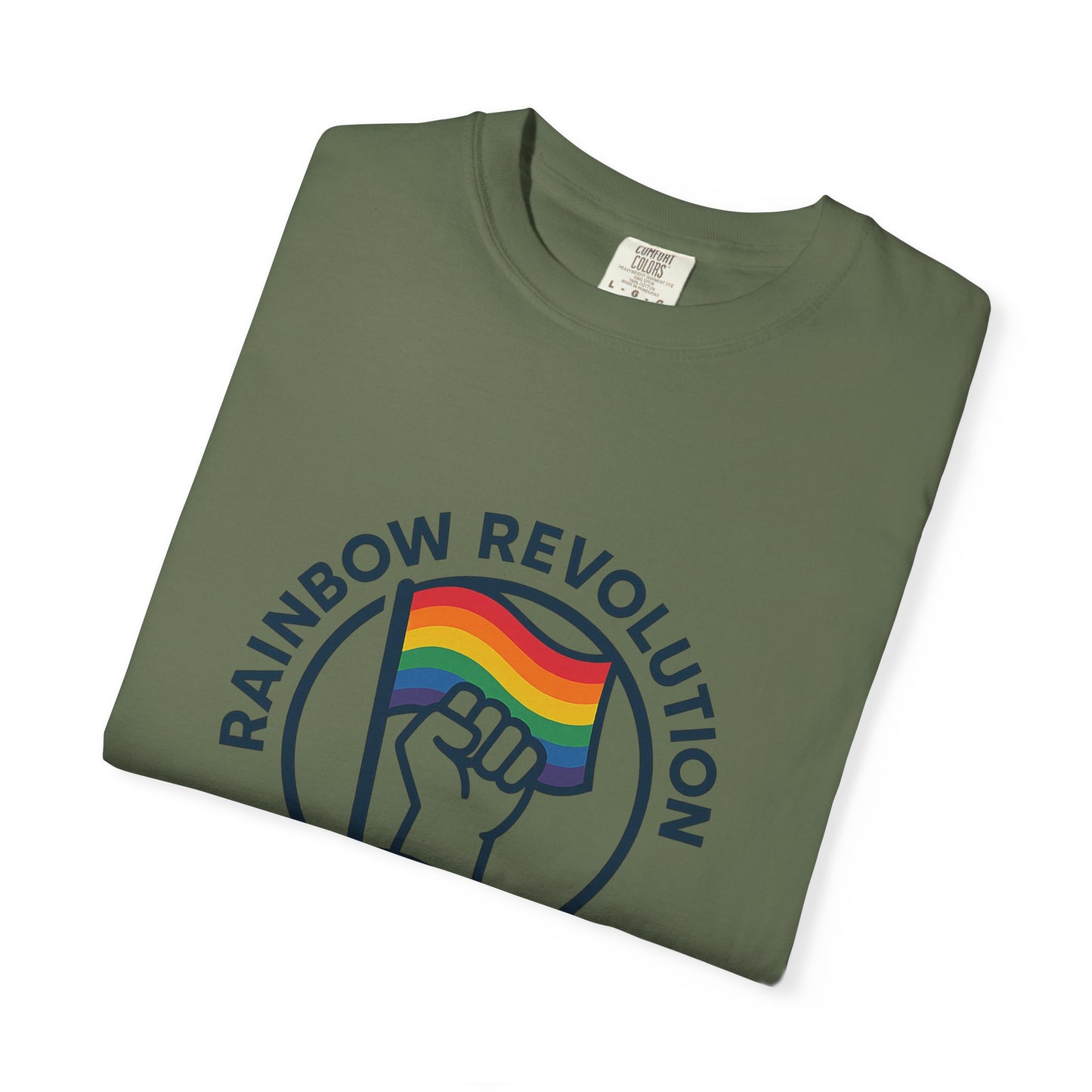 Unisex Rainbow Revolution T-shirt - Celebrate Pride, Summer Vibes, LGBTQ+ Support, Miami Love, Casual Wear