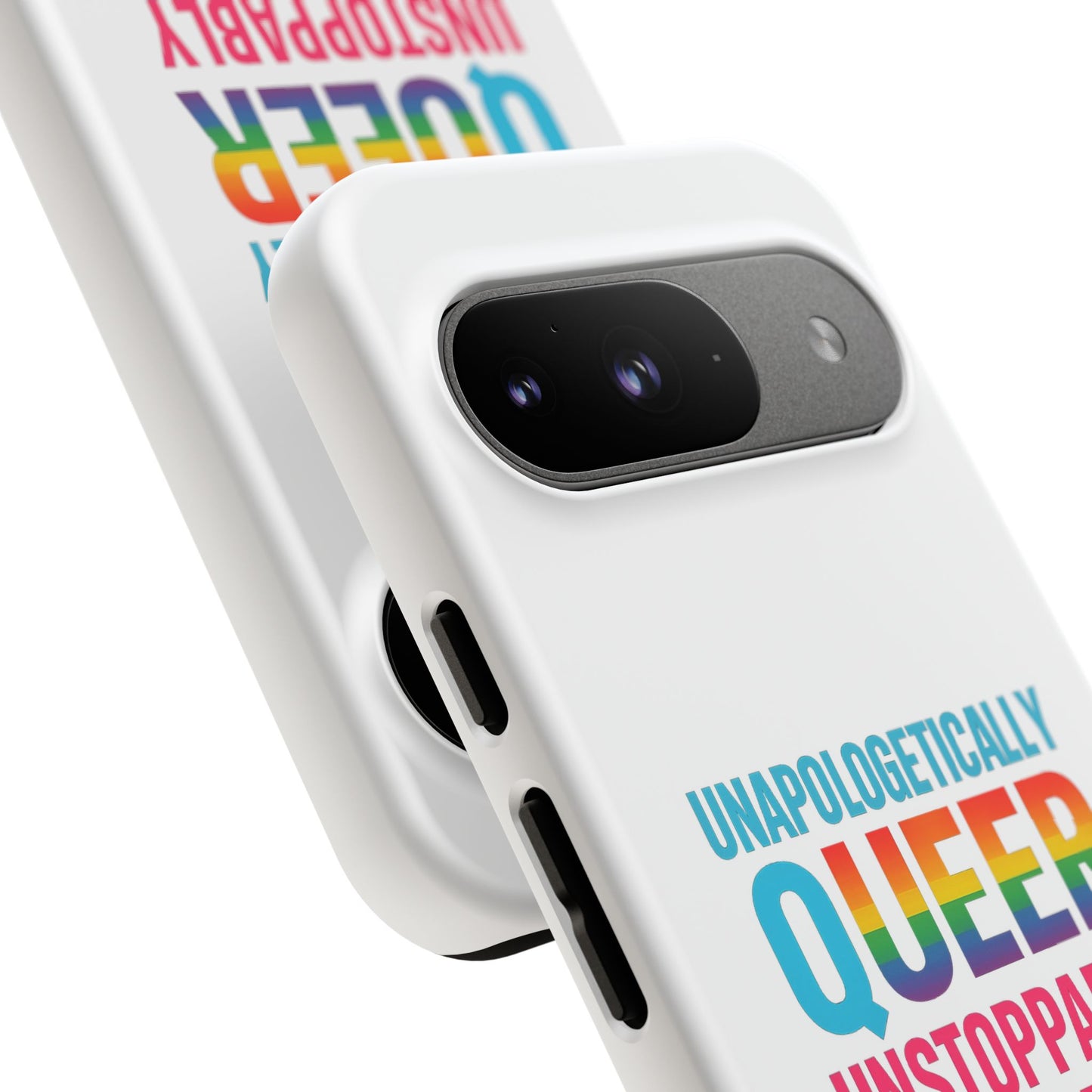 Pride Phone Case - Unapologetically Queer, LGBTQ+ Accessory, Colorful Phone Cover, Rainbow Gift, Queer Pride