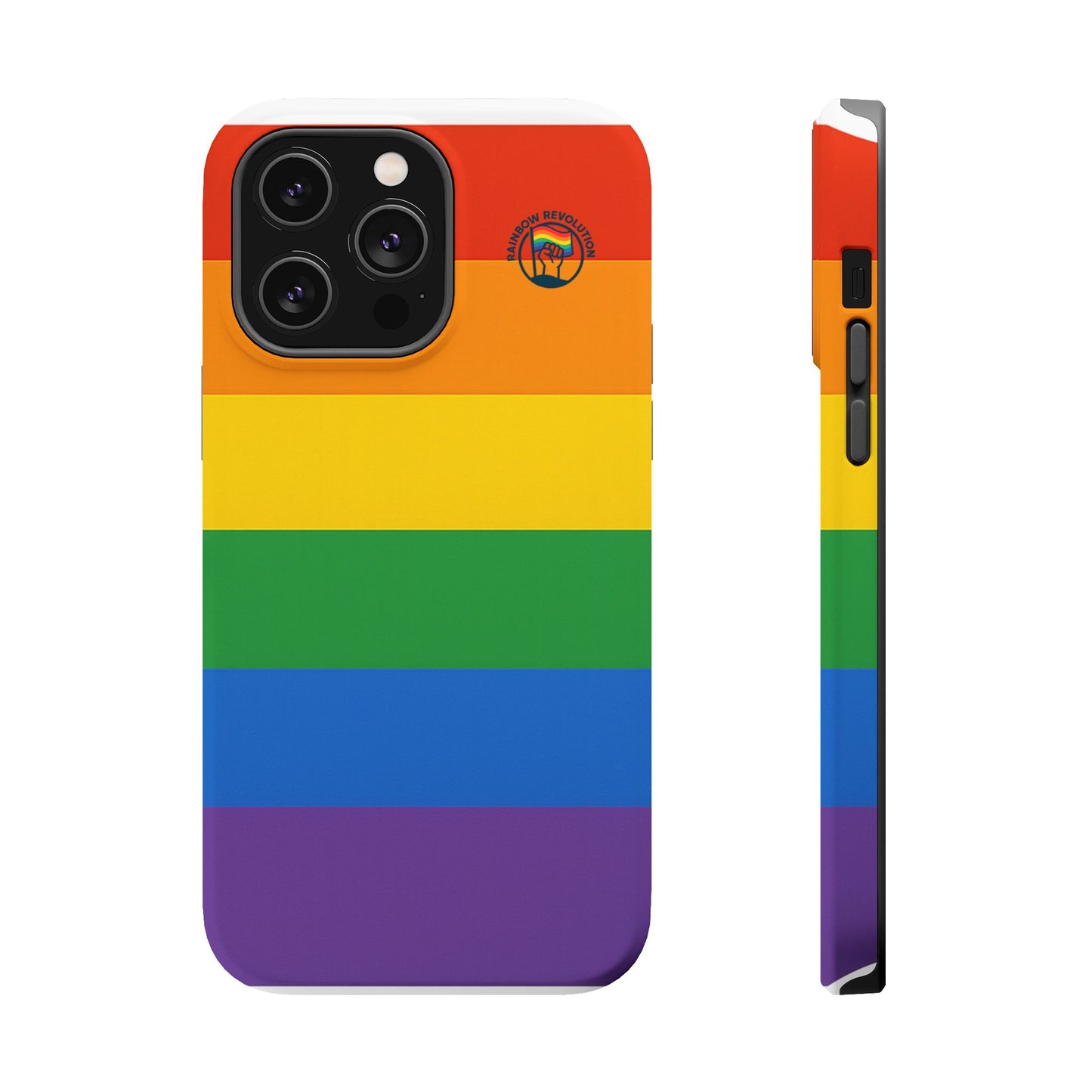 Rainbow Pride Magnetic Phone Case | LGBTQ+ Accessories, Colorful Phone Protection, Gift for Pride Month, Unique Cell Cover