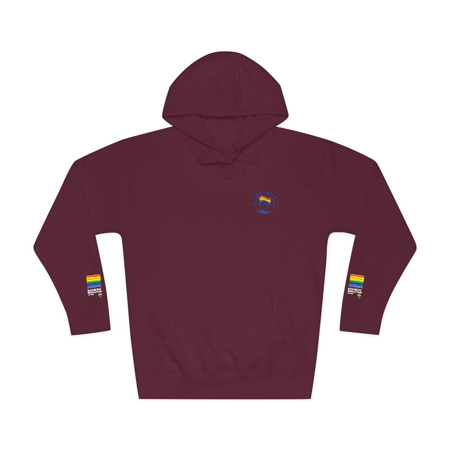 Cozy Pride Unisex Fleece Hoodie, LGBTQ+ Apparel, Comfortable Sweatshirt, Perfect Gift, Rainbow Celebrations, Pride Month