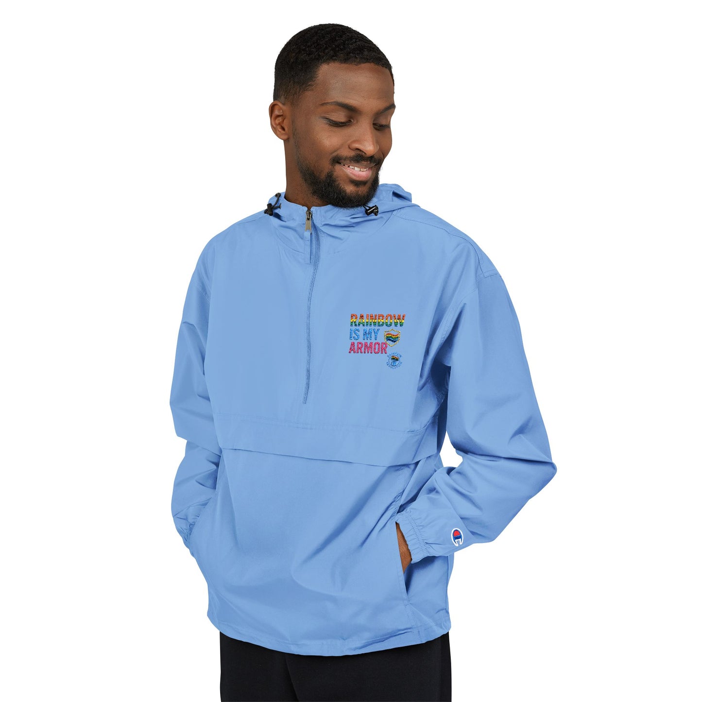 Stylish Packable Anorak Jacket - Unisex Windbreaker, Lightweight Outerwear, Perfect for Outdoor Adventures, Casual Wear, Travel, Festivals