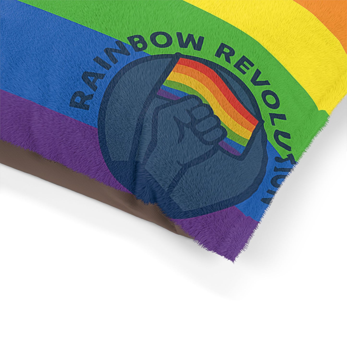 Rainbow Revolution Pet Bed, LGBTQ+ Pride Dog Bed, Colorful Pet Cushion, Pride-Themed Pet Supplies, Cozy Dog Pillow, Eco-Friendly Pet [...]