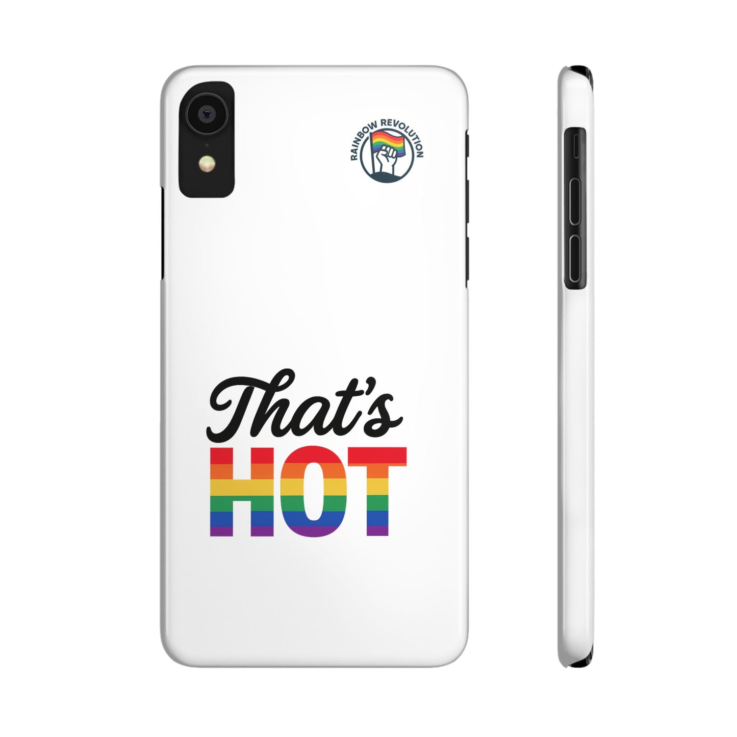 Rainbow Pride Slim Phone Cases | LGBTQ+ Accessories, Gifts for Friends, Trendy Phone Cover, Summer Vibes