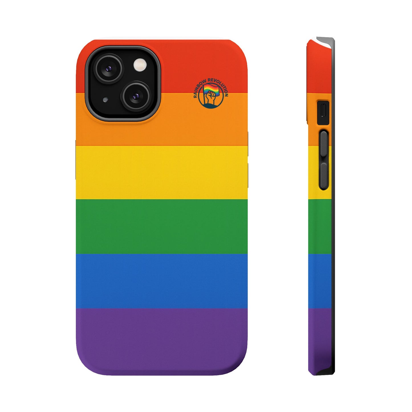 Rainbow Pride Magnetic Phone Case | LGBTQ+ Accessories, Colorful Phone Protection, Gift for Pride Month, Unique Cell Cover
