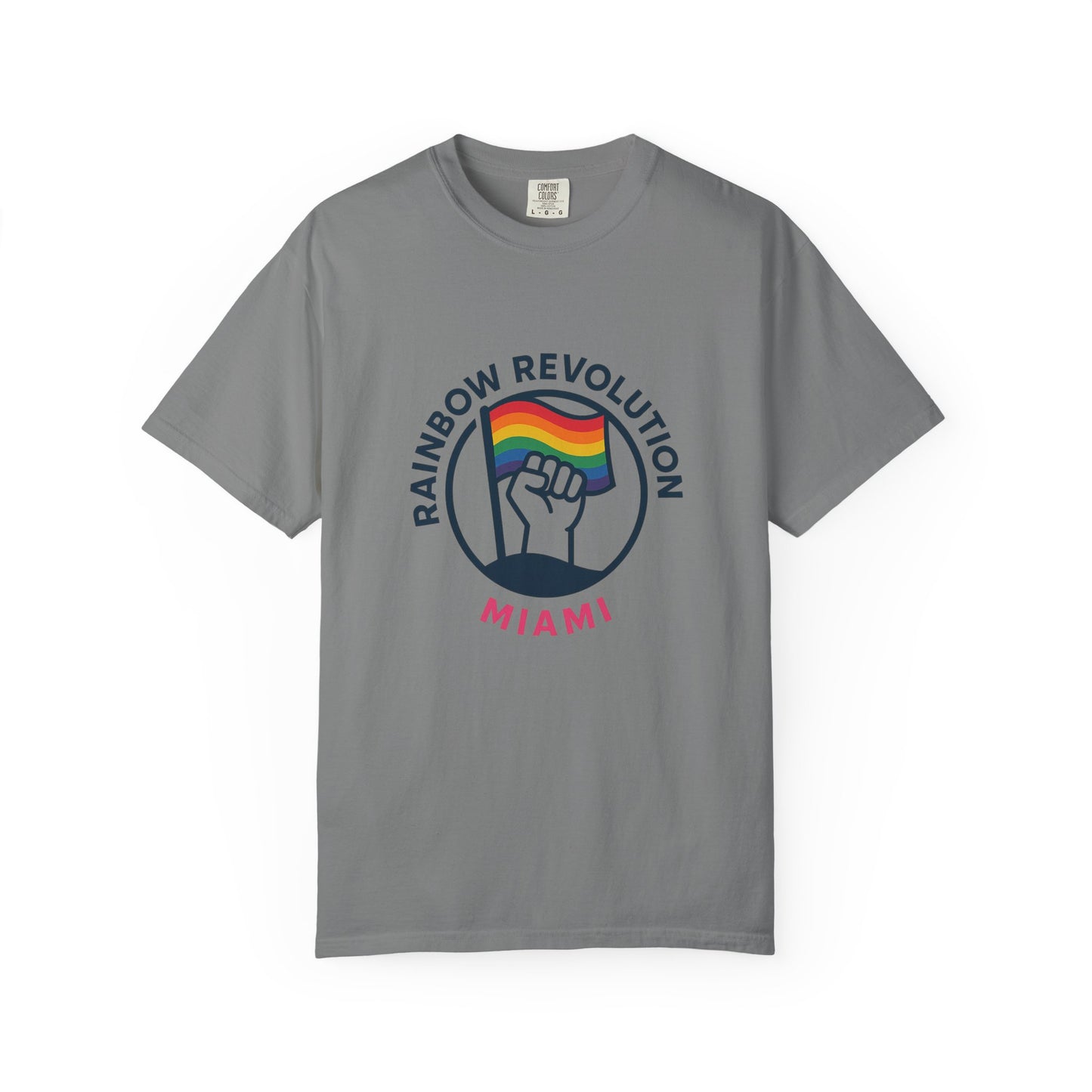 Unisex Rainbow Revolution T-shirt - Celebrate Pride, Summer Vibes, LGBTQ+ Support, Miami Love, Casual Wear