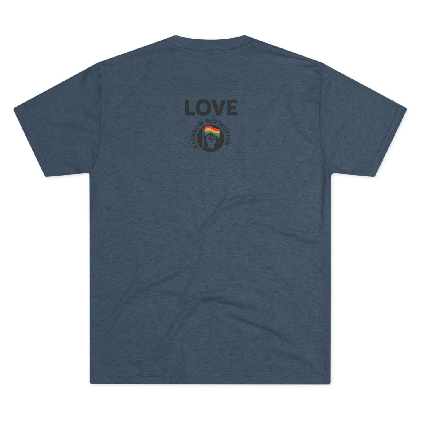 Pride Unisex Tee with Love Design - LGBTQ+ Celebration Shirt, Affirmation Apparel, Support Shirt, Gift for Allies, Festival Wear