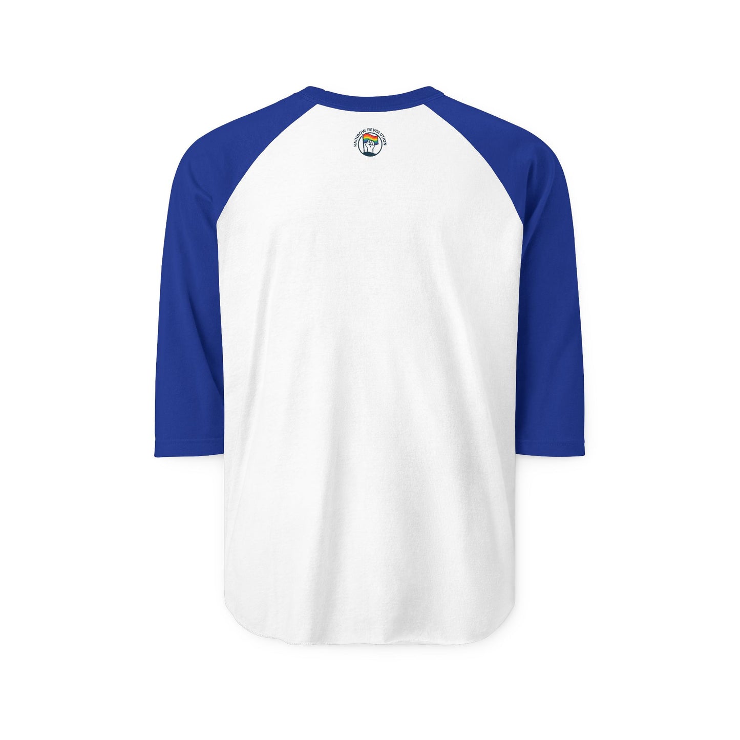 Rainbow Revolution Unisex Raglan Tee, Retro Gay Pride Shirt, Summer Festival Wear, Perfect for LGBTQ+ Celebrations