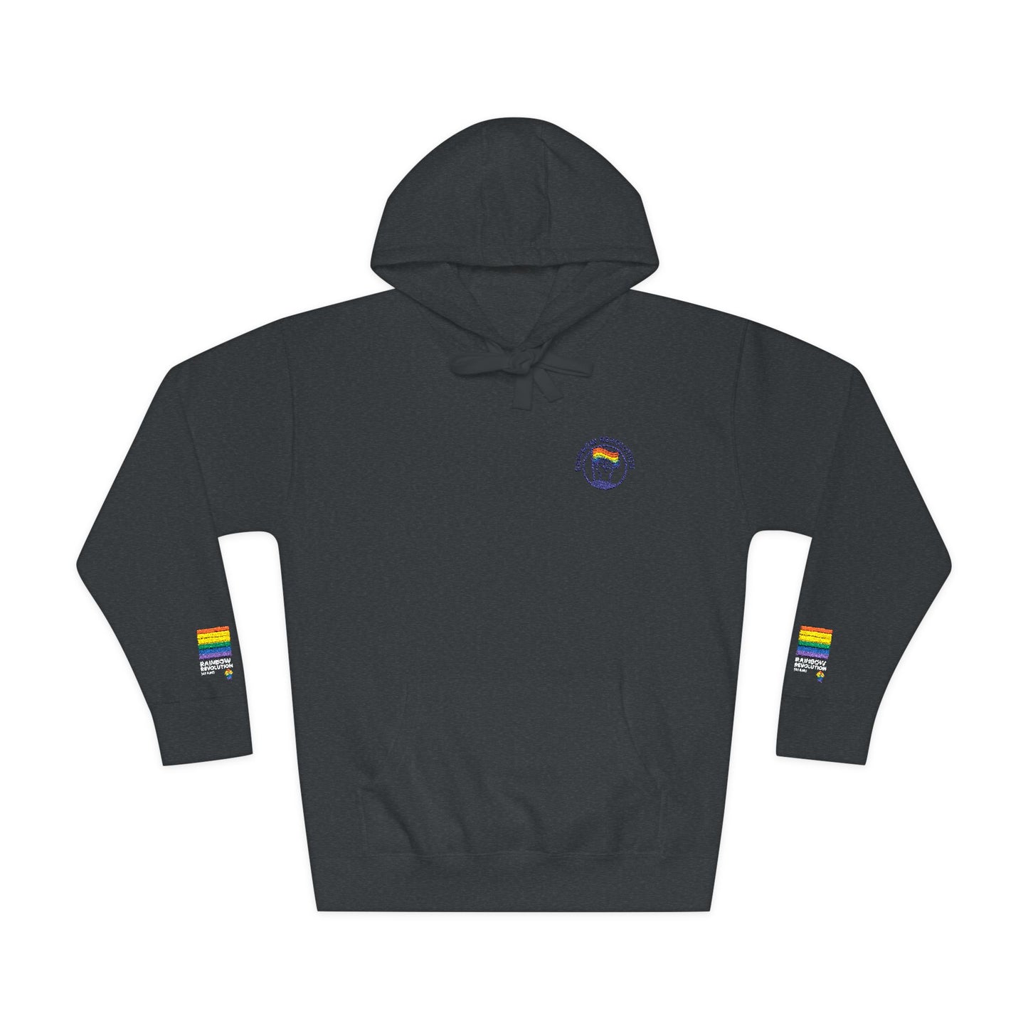 Cozy Pride Unisex Fleece Hoodie, LGBTQ+ Apparel, Comfortable Sweatshirt, Perfect Gift, Rainbow Celebrations, Pride Month