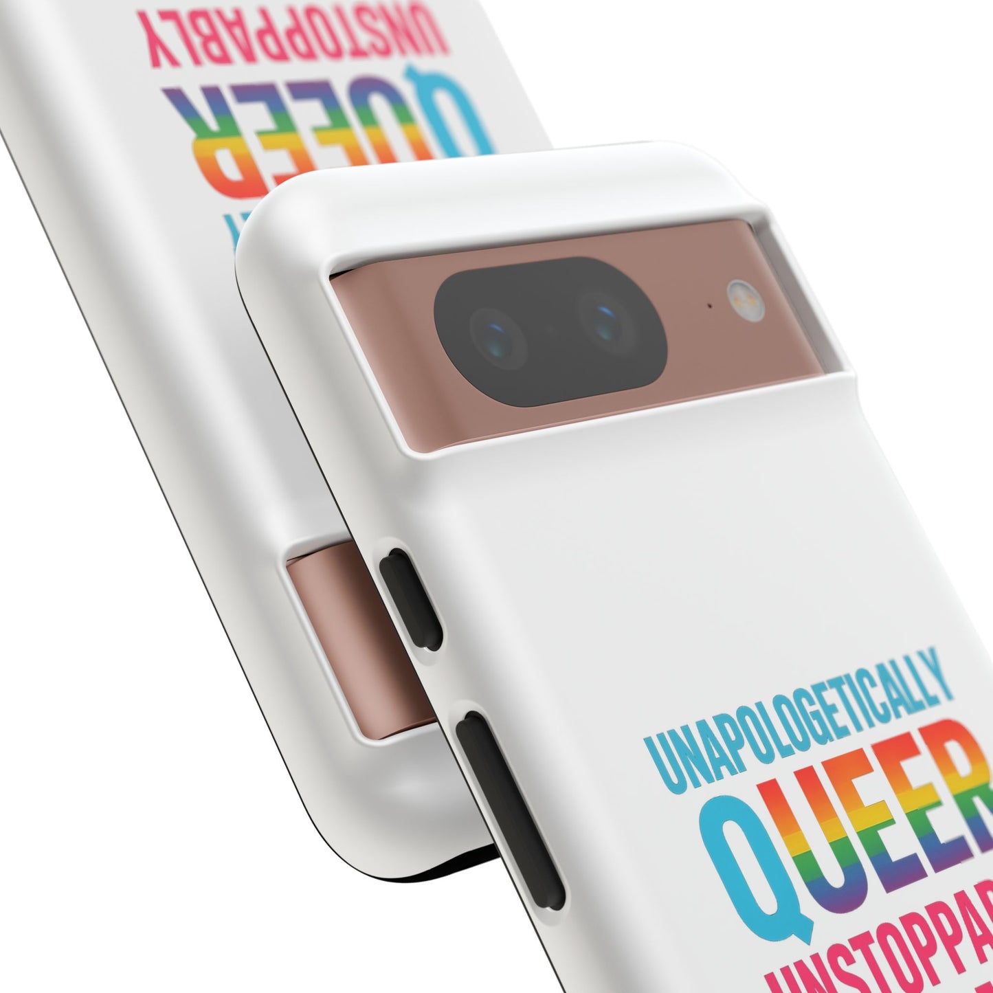 Pride Phone Case - Unapologetically Queer, LGBTQ+ Accessory, Colorful Phone Cover, Rainbow Gift, Queer Pride