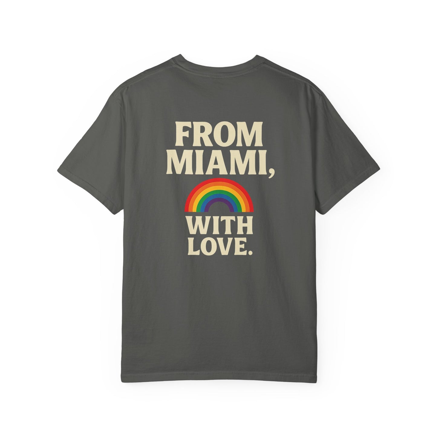 Unisex Rainbow Revolution T-shirt - Celebrate Pride, Summer Vibes, LGBTQ+ Support, Miami Love, Casual Wear